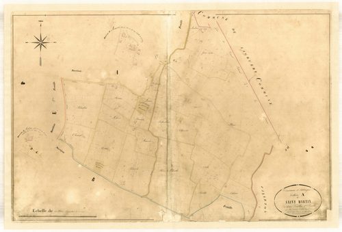 Plan napoléonien-A2 Saint-Martin, Calonges