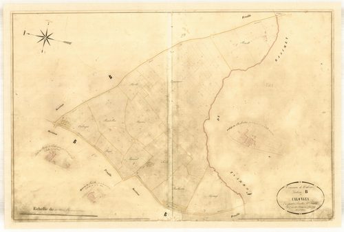 Plan napoléonien-B3 Calonges, Calonges