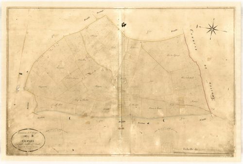 Plan napoléonien-B4 Calonges, Calonges