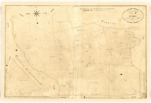 Plan napoléonien-D1 La Forêt, Calonges