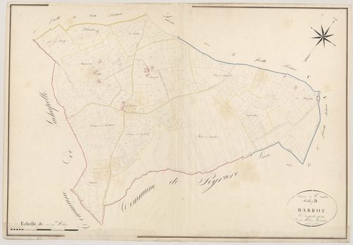 Plan napoléonien, atlas-B1 Barrot, Cambes