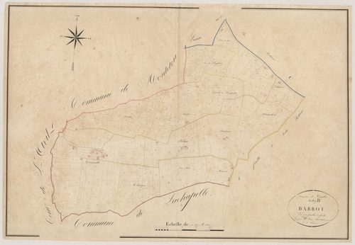 Plan napoléonien, atlas-B2 Barrot, Cambes