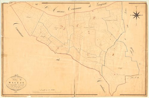 Plan napoléonien, atlas-A1 Malèze, Cancon