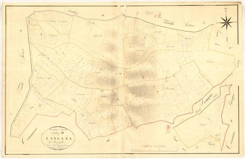 Plan napoléonien, atlas-D L’ Anglès, Cancon