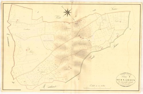 Plan napoléonien, atlas-F2 Bernadoux, Cancon