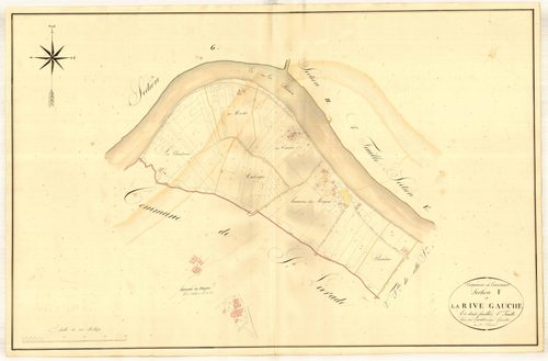 Plan napoléonien, atlas-F1 La Rive-Gauche, Casseneuil