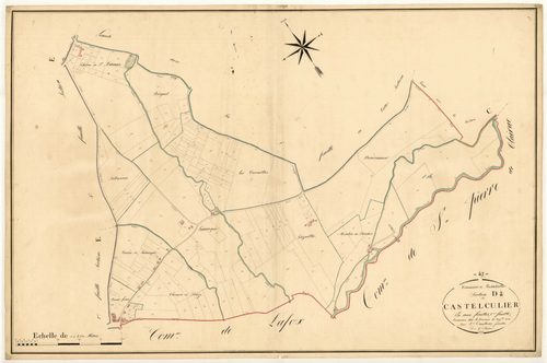 Plan napoléonien, atlas-D2 Castelculier, Castelculier