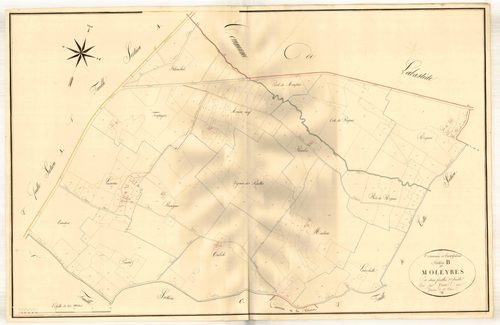 Plan napoléonien, atlas-B1 Moleyres, Casteljaloux
