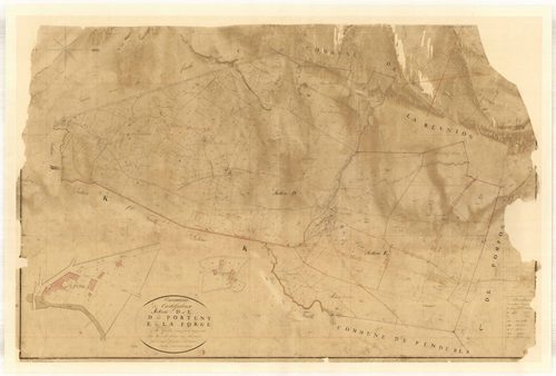 Plan napoléonien, feuille préparatoire-D Porteteny, Casteljaloux
