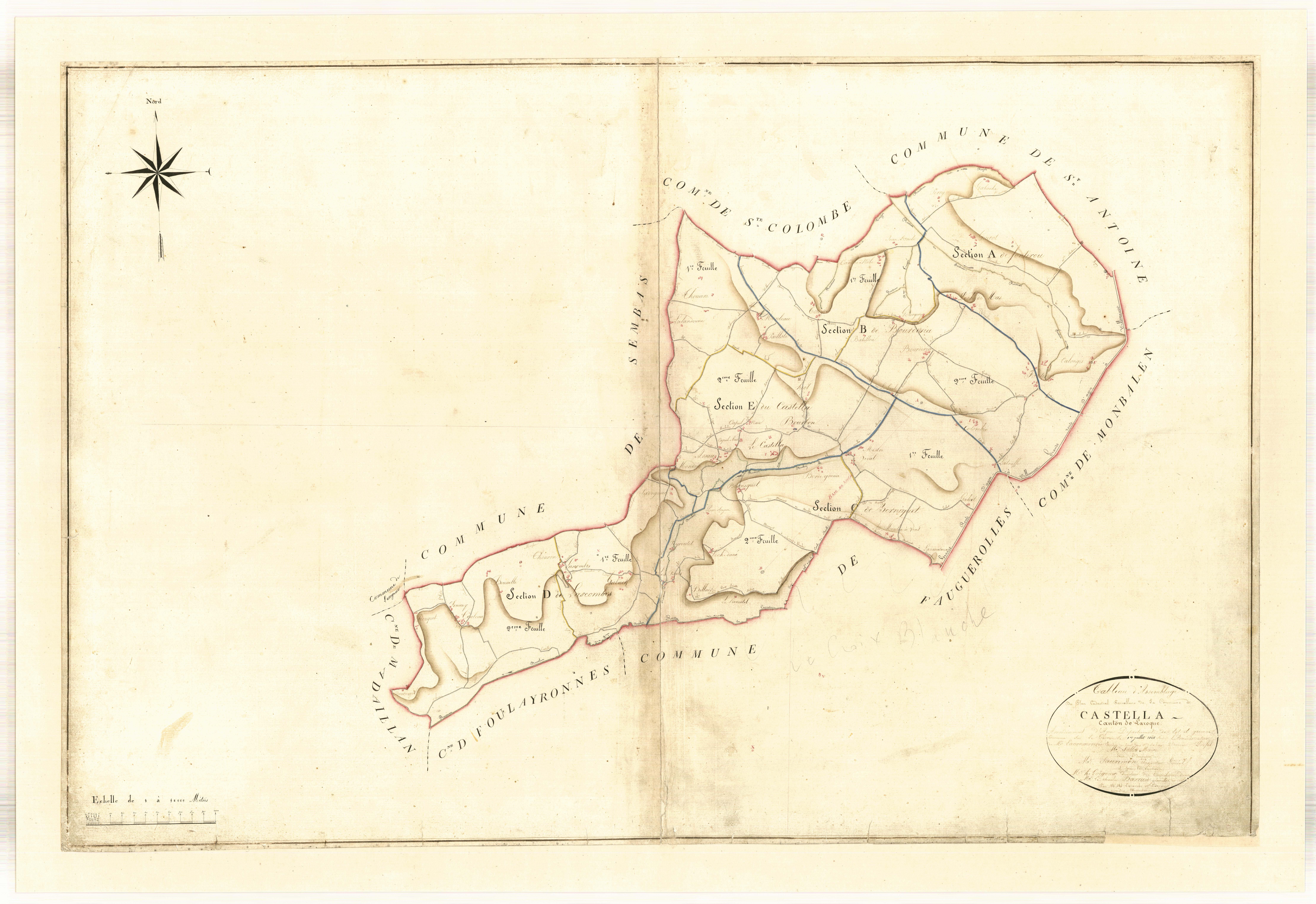 Plan napoléonien-TA, Castella