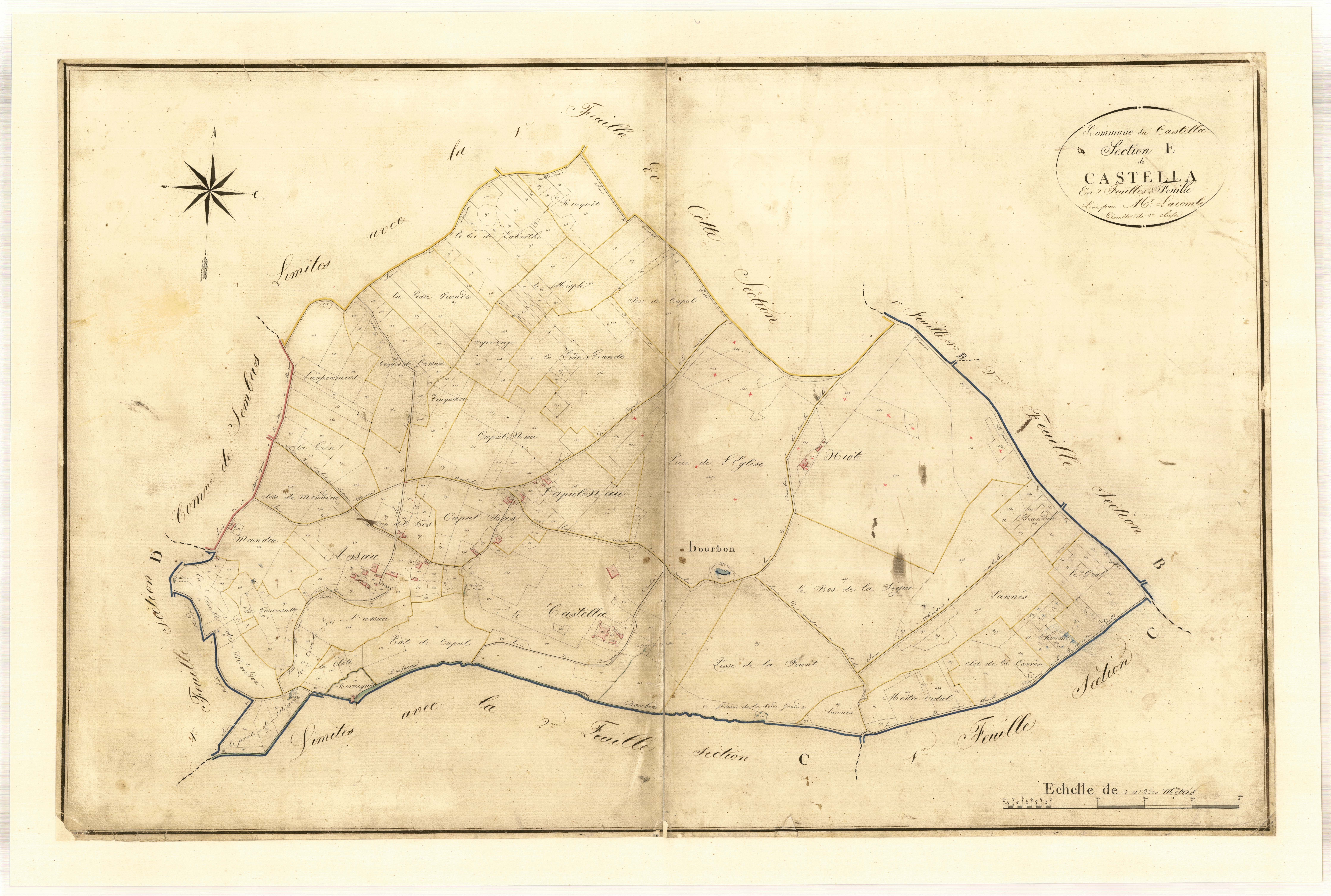 Plan napoléonien-E2 Castella, Castella