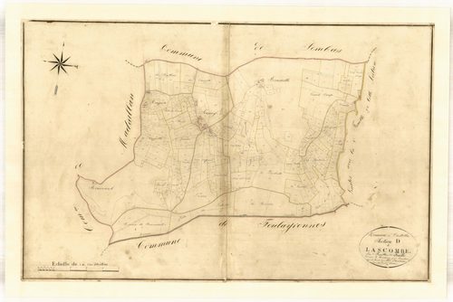 Plan napoléonien-D2 Lascombes, Castella
