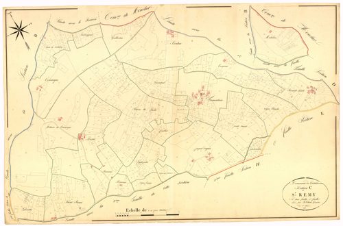 Plan napoléonien, atlas-C1 Saint-Rémy, Castelmoron-sur-Lot