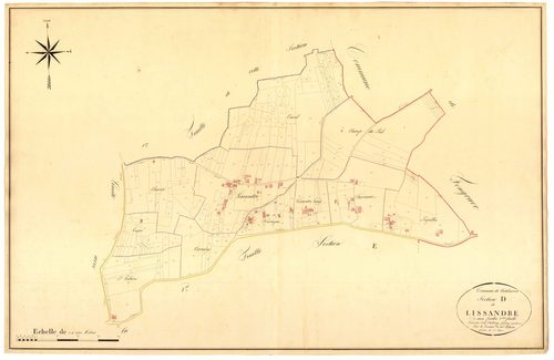 Plan napoléonien, atlas-D2 Lissandre, Castelmoron-sur-Lot