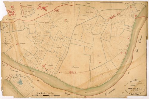 Plan napoléonien, atlas-F Roubillon, Castelmoron-sur-Lot