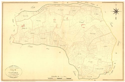 Plan napoléonien, atlas-H2 Conort, Castelmoron-sur-Lot