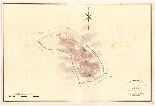 Plan napoléonien, atlas-A2 La Ville, Castillonnès