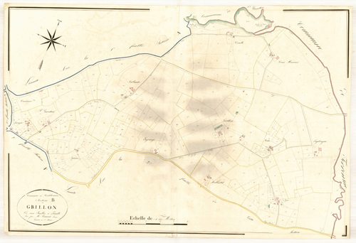 Plan napoléonien, atlas-B1 Gullon, Castillonnès