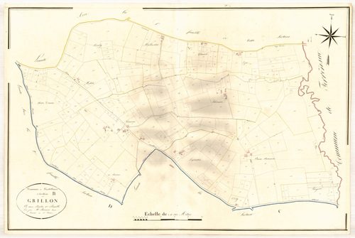 Plan napoléonien, atlas-B2 Gullon, Castillonnès