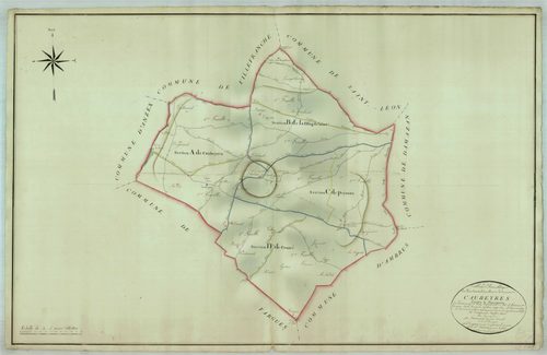 Plan napoléonien, atlas-TA, Caubeyres
