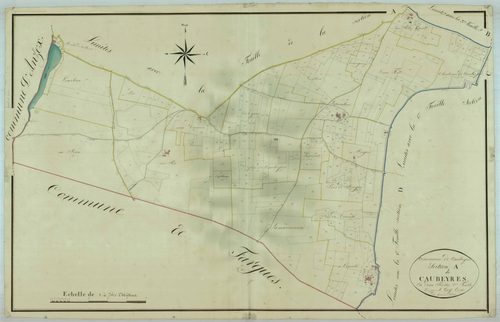 Plan napoléonien, atlas-A2 Caubeyres, Caubeyres