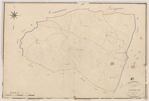 Plan napoléonien, atlas-C1 Griffon, Caubon-Saint-Sauveur