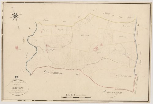 Plan napoléonien, atlas-C2 Griffon, Caubon-Saint-Sauveur