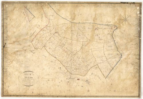 Plan napoléonien, feuille préparatoire-E1 Tucos, Caudecoste