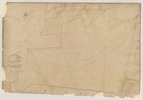 Plan napoléonien, atlas-D2 La Forêt, Caumont-sur-Garonne