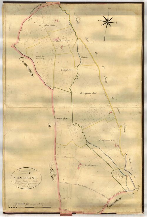 Plan napoléonien-C2 Canterane, Cavarc