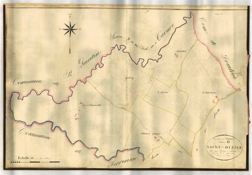 Plan napoléonien-D1 Saint-Dizier, Cavarc