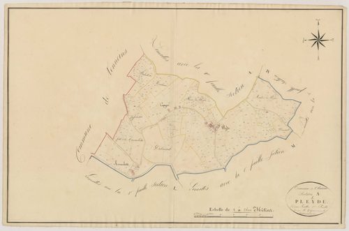 Plan napoléonien, atlas-A2 La Pleyde, Clairac