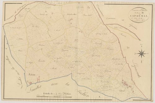 Plan napoléonien, atlas-D Capdemal, Clairac