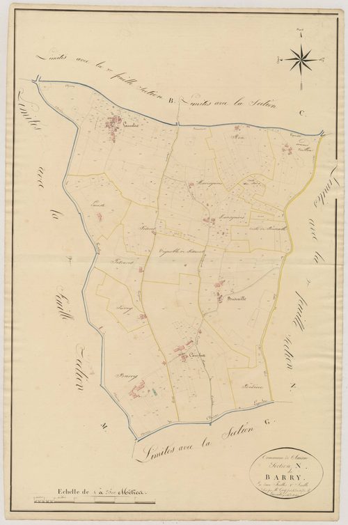 Plan napoléonien, atlas-N1 Barry, Clairac