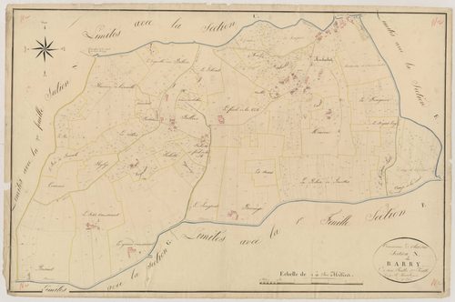 Plan napoléonien, atlas-N2 Barry, Clairac