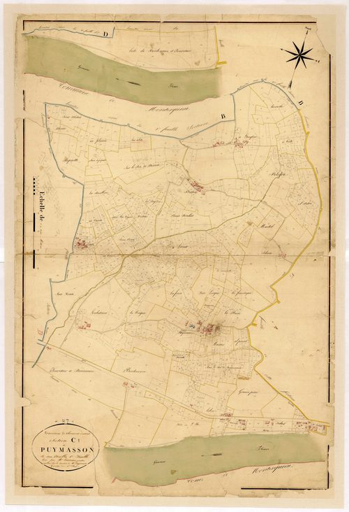 Plan napoléonien, atlas-C1 Puymasson, Clermont-Dessous