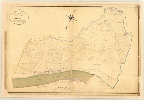 Plan napoléonien, atlas-D2 Tourtic, Clermont-Dessous