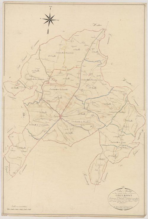 Plan napoléonien, atlas-TA, Cocumont