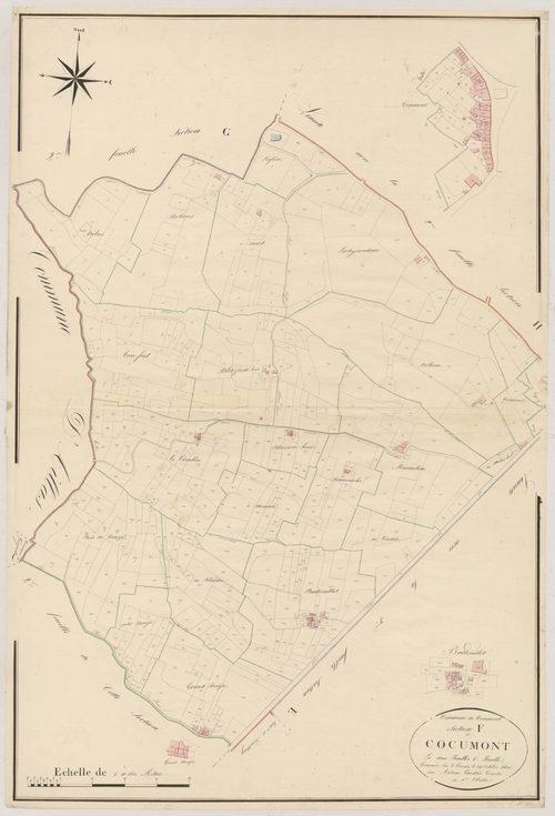 Plan napoléonien, atlas-F1 Cocumont, Cocumont