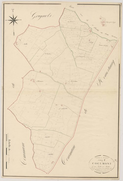 Plan napoléonien, atlas-F2 Cocumont, Cocumont