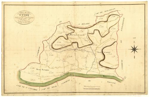 Plan primitif, atlas-TA, Colayrac-Saint-Cirq