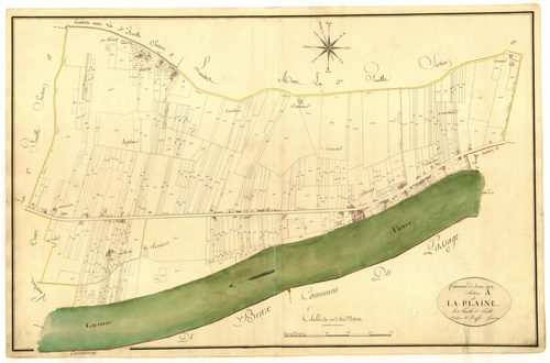 Plan primitif, atlas-A2 La Plaine, Colayrac-Saint-Cirq