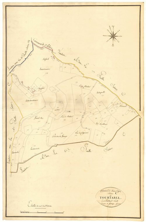 Plan primitif, atlas-C5 Tourtarel, Colayrac-Saint-Cirq