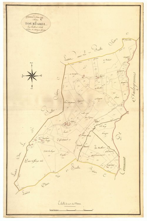 Plan primitif, atlas-C6 Tourtarel, Colayrac-Saint-Cirq
