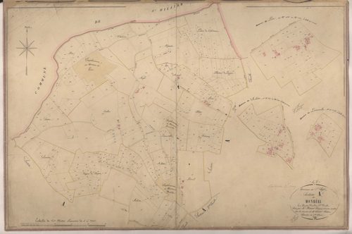 Plan napoléonien-A1 Monréal, Colayrac-Saint-Cirq