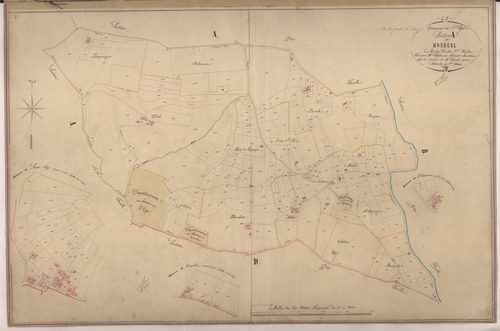 Plan napoléonien-A3 Monréal, Colayrac-Saint-Cirq
