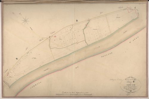 Plan napoléonien-D3 Saint-Cyr, Colayrac-Saint-Cirq