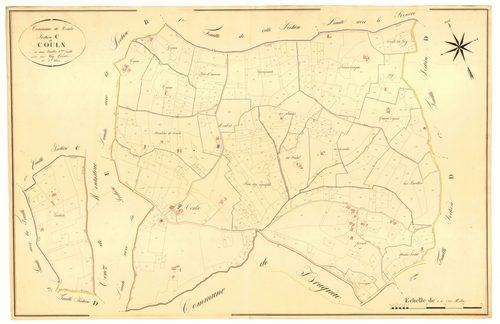 Plan napoléonien, atlas-C2 Coulx, Coulx