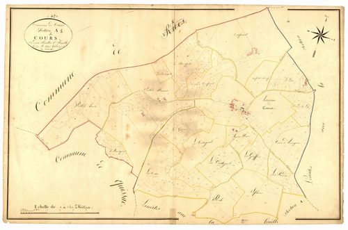 Plan napoléonien, atlas-A1 Cours, Cours