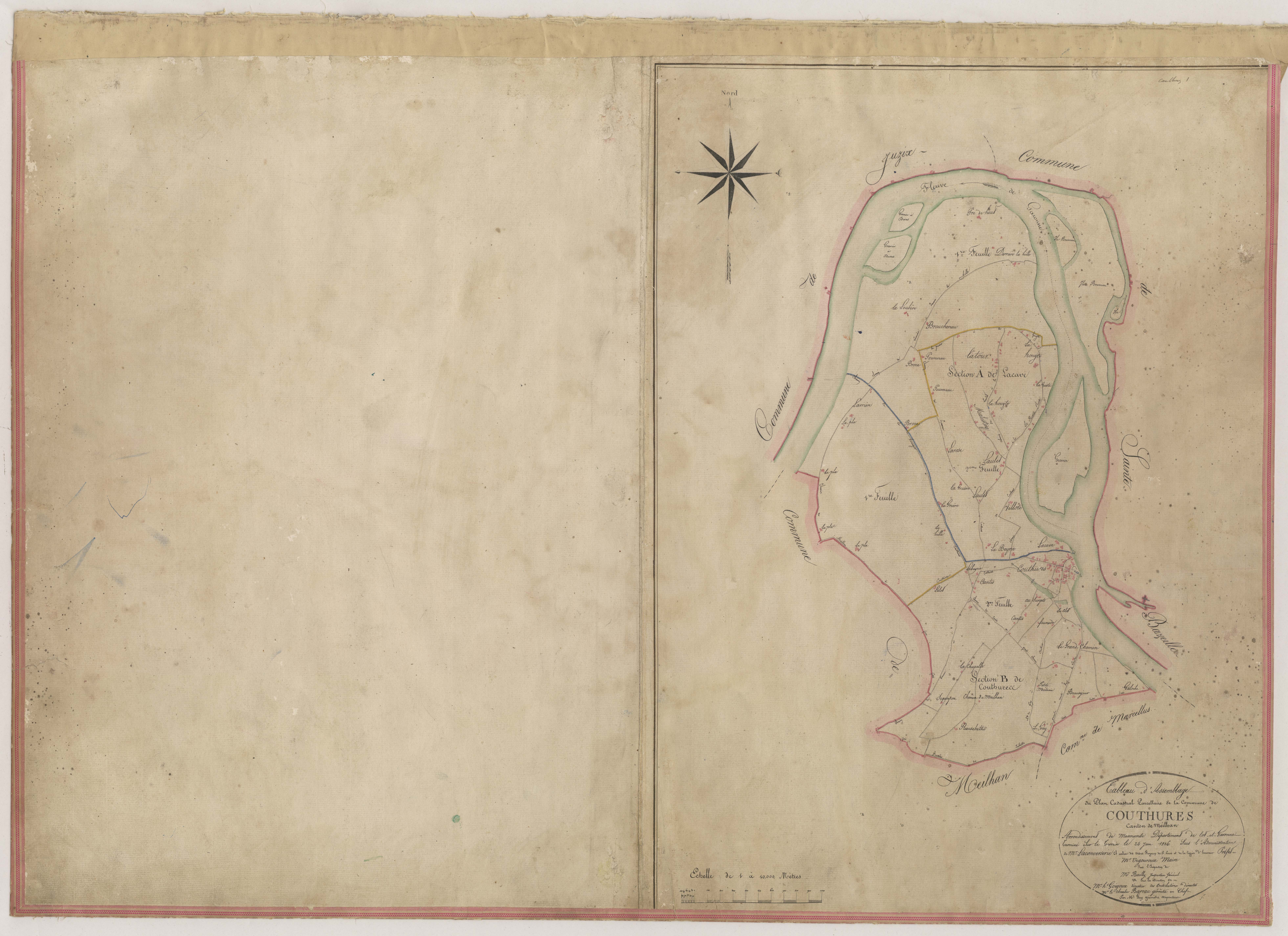 Plan napoléonien-TA, Couthures-sur-Garonne